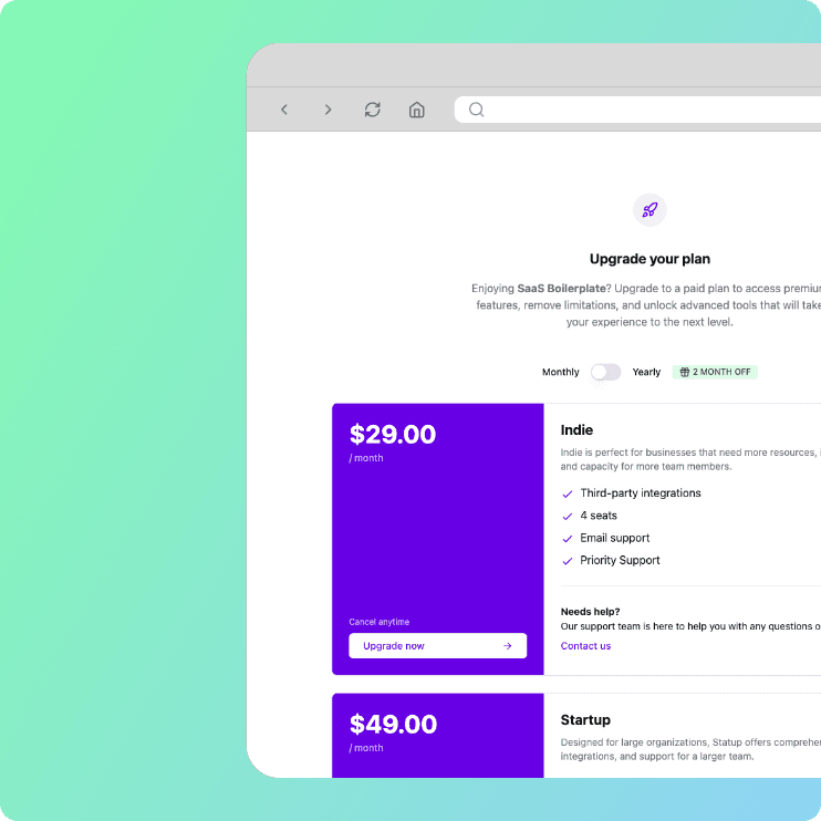 Stripe Subscriptions Integration